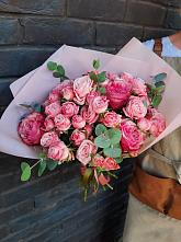 Букет цветов из:  Розы #REPLACE_PRED# Червлённой